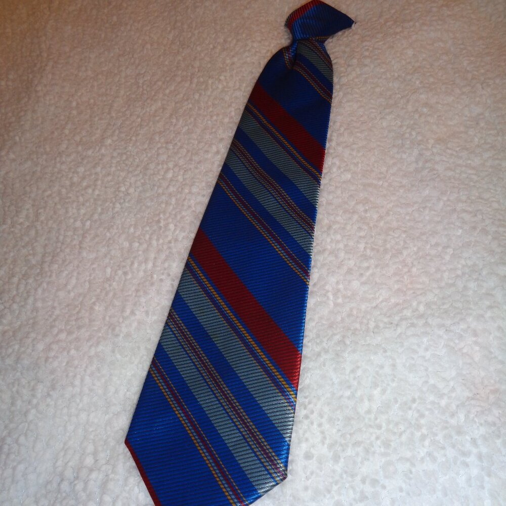 Custom Tailored Vintage Clip On Neck Tie